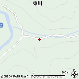 奈良県吉野郡川上村東川872周辺の地図