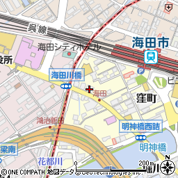 もみじ銀行海田支店 ＡＴＭ周辺の地図