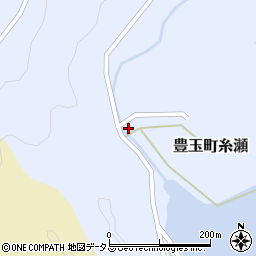 長崎県対馬市豊玉町糸瀬52周辺の地図