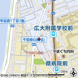 中本クリーニング店周辺の地図