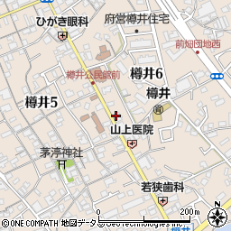 池田泉州銀行樽井支店 ＡＴＭ周辺の地図