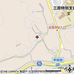 広島県三原市小泉町1485-3周辺の地図