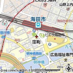 株式会社エイブル　海田店周辺の地図