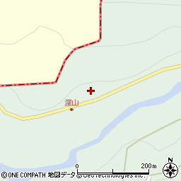 奈良県吉野郡川上村東川1982周辺の地図