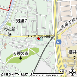 ホテル・ザ・ネクスト関空周辺の地図