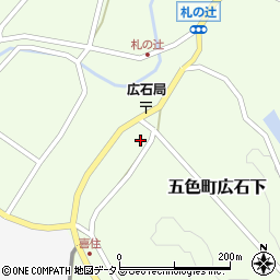 兵庫県洲本市五色町広石下619周辺の地図