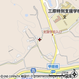 広島県三原市小泉町1345-2周辺の地図