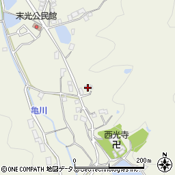 広島県三原市沼田東町末光2216周辺の地図