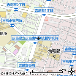 広島南特別支援学校前周辺の地図