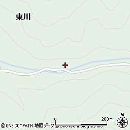 奈良県吉野郡川上村東川888周辺の地図