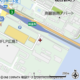 株式会社白洋舎　広島支店周辺の地図