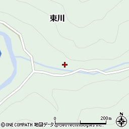 奈良県吉野郡川上村東川1654周辺の地図
