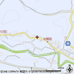 大阪府貝塚市蕎原487周辺の地図