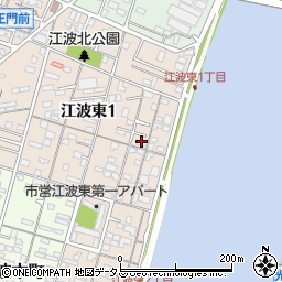 万田マンション周辺の地図
