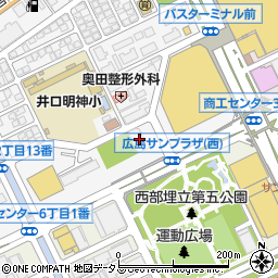 広島銀行井口台支店周辺の地図