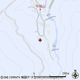 牛滝山（大威徳寺）周辺の地図