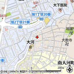 有限会社松乃屋製麺所周辺の地図