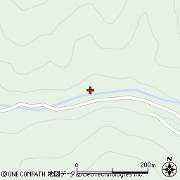 奈良県吉野郡川上村東川1616周辺の地図