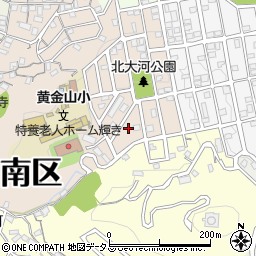 広島県広島市南区北大河町38周辺の地図