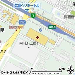 ＤＣＭ観音新町店周辺の地図