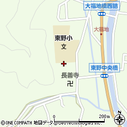 竹原市　東野地域・交流センター周辺の地図
