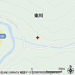 奈良県吉野郡川上村東川1652周辺の地図