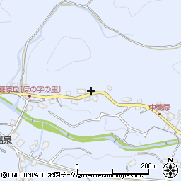 大阪府貝塚市蕎原500-1周辺の地図