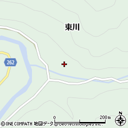 奈良県吉野郡川上村東川1666周辺の地図