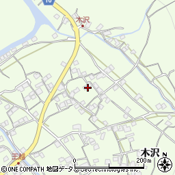 香川県坂出市王越町木沢481周辺の地図