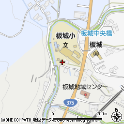 東広島市役所　板城第１いきいきこどもクラブ周辺の地図