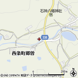 広島県東広島市西条町郷曽113周辺の地図