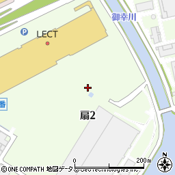 広島市自転車等駐車場　広島市西部自転車等保管所周辺の地図