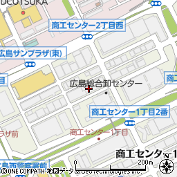 広島県広島市西区商工センター2丁目11周辺の地図