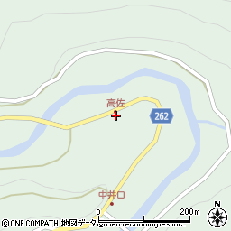 奈良県吉野郡川上村東川501周辺の地図