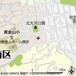 広島県広島市南区北大河町30周辺の地図
