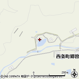 広島県東広島市西条町郷曽30周辺の地図