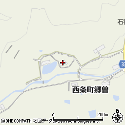広島県東広島市西条町郷曽41周辺の地図