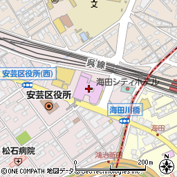 広島市役所　安芸区くらしサポートセンター周辺の地図