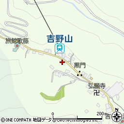 奈良県吉野郡吉野町吉野山2673-7周辺の地図