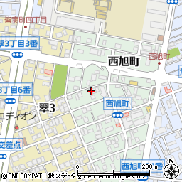 広島県広島市南区西旭町10-25周辺の地図