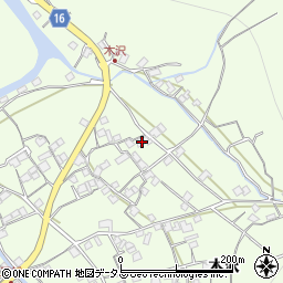 香川県坂出市王越町木沢477周辺の地図