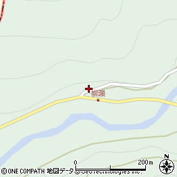 奈良県吉野郡川上村東川117周辺の地図