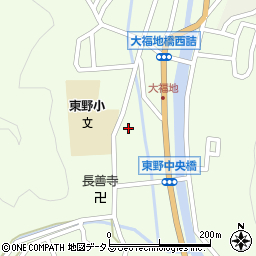 東野放課後児童クラブ周辺の地図