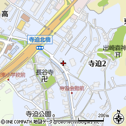 広島県安芸郡海田町寺迫周辺の地図