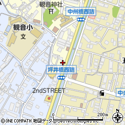 シャディサラダ館　坪井店周辺の地図