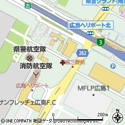 Ｊネットレンタカー広島店周辺の地図