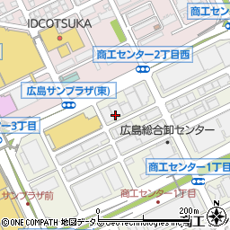 広島県広島市西区商工センター2丁目周辺の地図