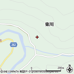 奈良県吉野郡川上村東川1681周辺の地図