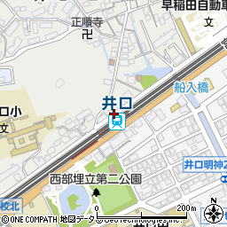 鍵交換の生活救急車　広島市西区・受付センター周辺の地図
