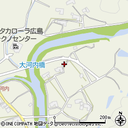 広島県東広島市西条町郷曽2837周辺の地図